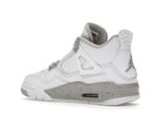 Air Jordan 4 Retro White Oreo 2021 (GS) - White/Tech Grey-Black-Fire Red - DJ4699-100 - 23