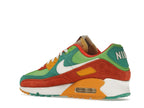Nike Air Max 90 SE Running Club - Roma Green/Sail/Orange/Mean Green - DC9336-300 - 23