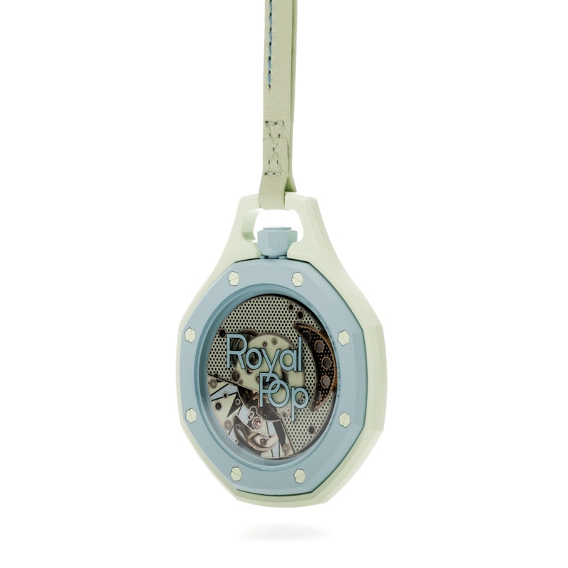 Swatch x Audemars Piguet AP Bioceramic Royal Pop Blaue Acht SSX03L101N, vista a 360 gradi 23 di 36