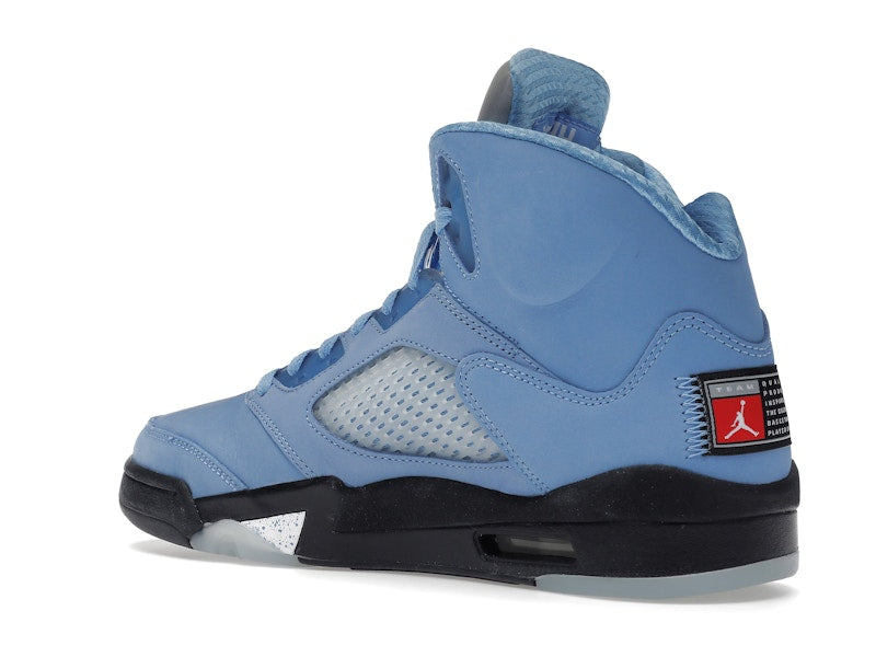 Air Jordan 5 Retro Unc University Blue, vista a 360 gradi 23 di 36