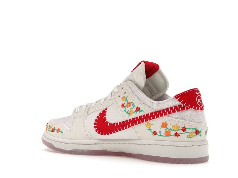 Nike SB Dunk Low Decon N7 Opti Yellow University Red - Opti Yellow/University Red-Bright Crimson-Stadium Green-Team Orange-Sail - FD6951-700 - 23