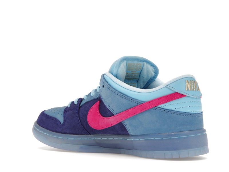 Nike Sb Dunk Low Run The Jewels - Deep Royal Blue/Active Pink/Blue Chill - DO9404-400 - 23