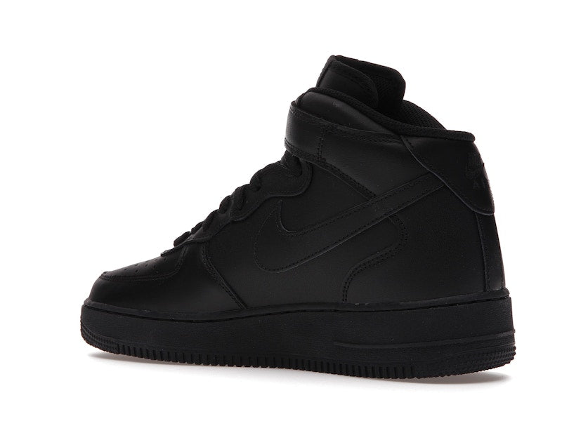Nike Air Force 1 Mid 07 Triple Black 2021 - Black/Black - 315123-001/CW2289-001 - 23