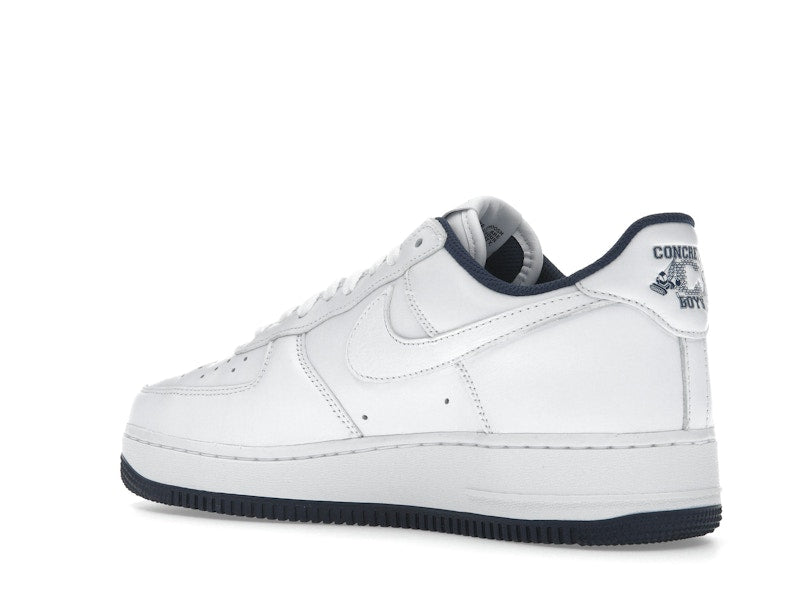 Nike Air Force 1 Low Lil Yachty Concrete Boys Its Us - White/White/Midnight Navy/Dark Powder Blue - IB5720-100 - 23