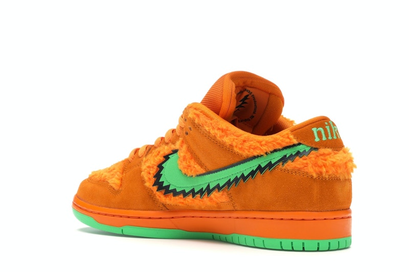 Nike Sb Dunk Low Grateful Dead Bears Orange - Bright Ceramic/Green Spark - CJ5378-800 - 23