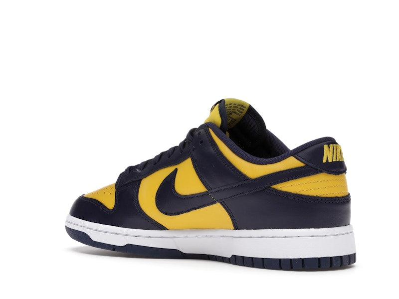 Nike Dunk Low Michigan - Varsity Maize/Midnight Navy-White - DD1391-700 - 23