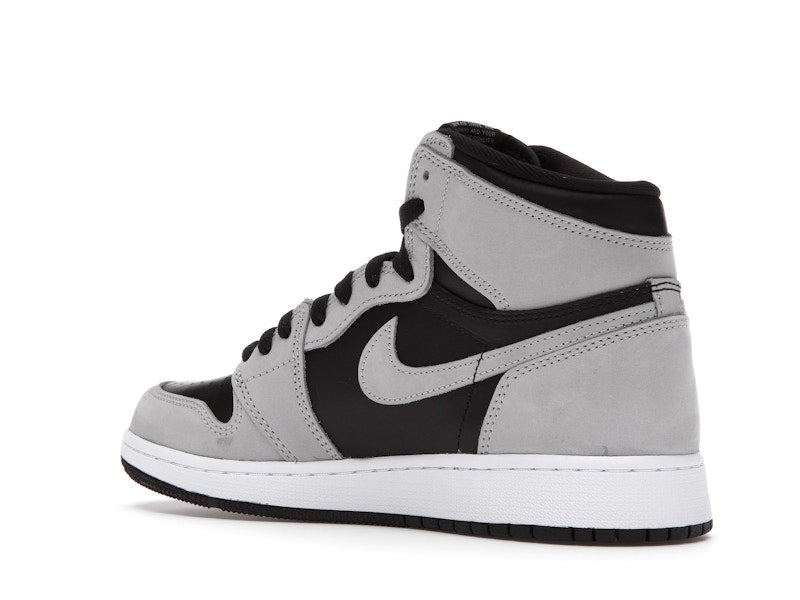 Air Jordan 1 Retro High Black White Light Smoke Grey (GS)