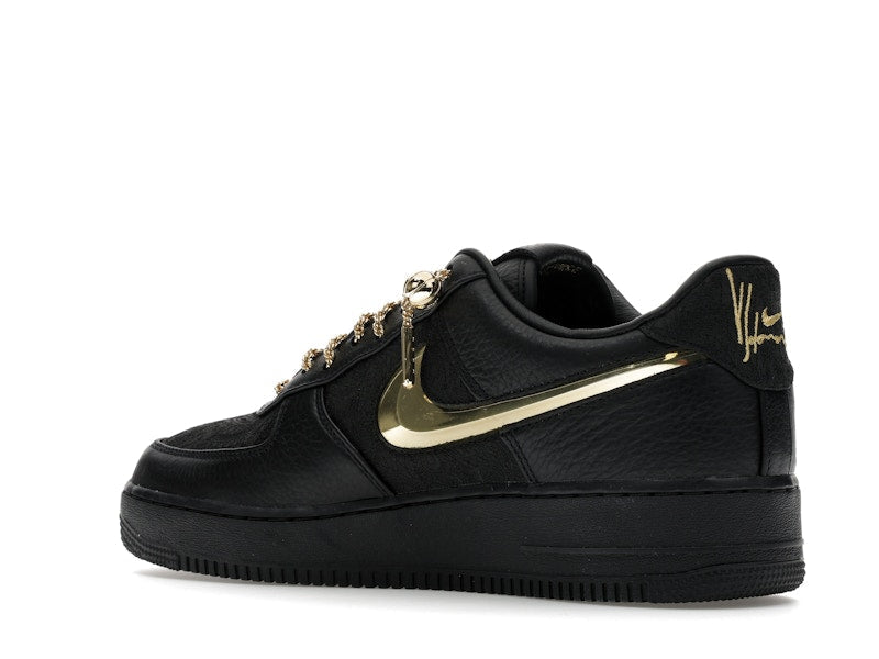Nike Air Force 1 Low Victor Solomon ASW Black, vista a 360 gradi 23 di 36