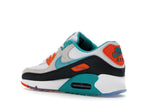 Nike Air Max 90 Miami Dolphins - White/Turbo Green/Pitch Blue - II7590-100 - 23
