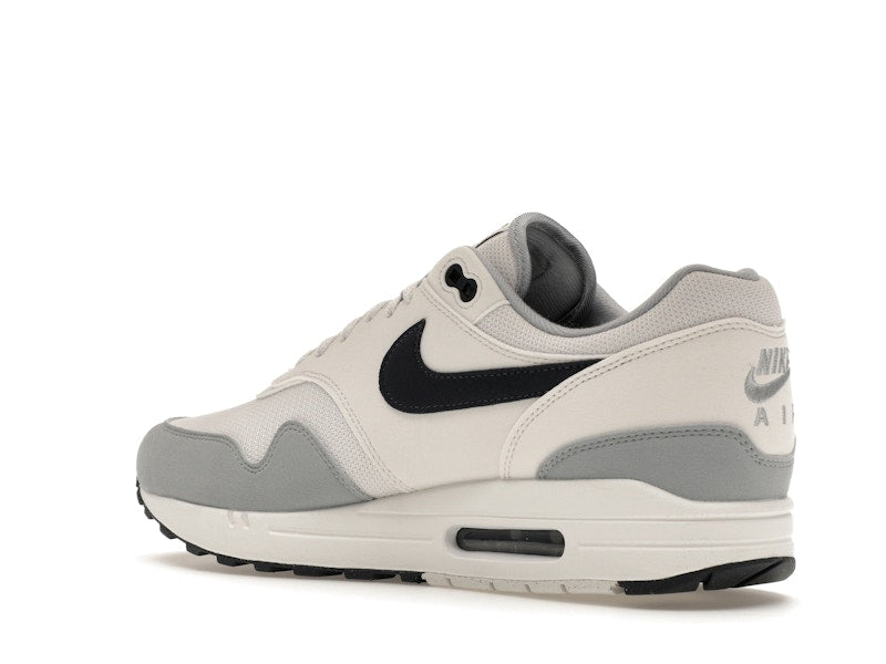 Nike Air Max 1 Platinum Tint Dark Obsidian, vista a 360 gradi 23 di 36
