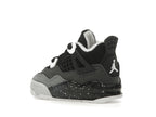 Air Jordan 4 Retro Fear 2024 (TD) - Black/White/Anthracite/Black/Pure Platinum - FV4538-002 - 23