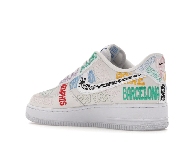Nike Air Force 1 Low World Tour White - White/White - II1549-100 - 23
