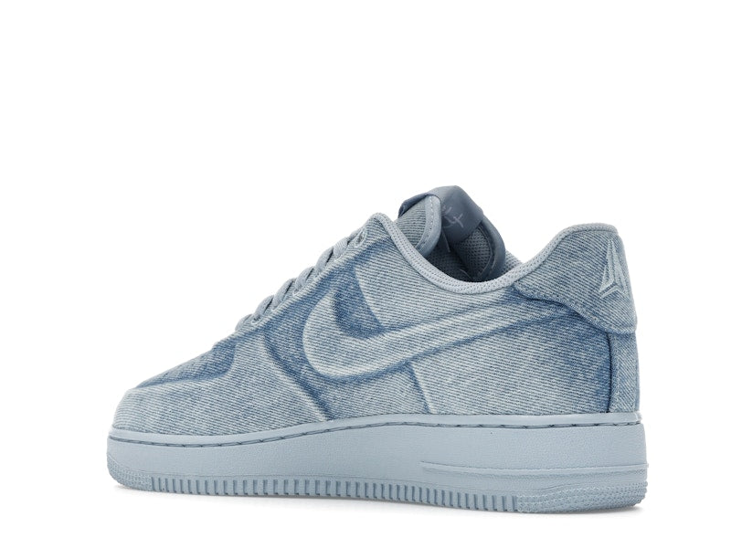 Nike Air Force 1 Low Ja Morant Denim Light Armory Blue - Light Armory Blue/White/Metallic Silver - IQ9773-400 - 23