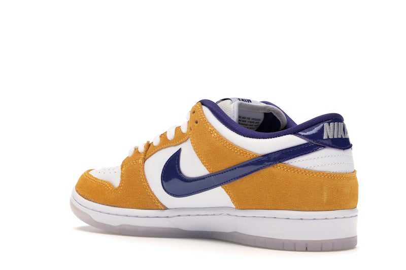 Nike SB Dunk Low Laser Orange - White/Regency Purple-Laser Orange - BQ6817-800 - 23