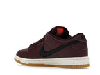 Nike Sb Dunk Low Pro Burgundy Crush - Burgundy Crush/Black/Mystic Dates/Sail/Gum Light Brown/Safety Orange - IO2304-600 - 23