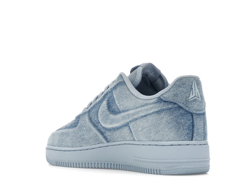 Nike Air Force 1 Low Ja Morant Denim Light Armory Blue - Light Armory Blue/White/Metallic Silver - IQ9773-400 - 24