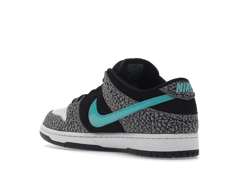 Nike Sb Dunk Low Atmos Elephant - Medium Grey/Black-White-Clear Jade - BQ6817-009 - 24