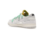 Nike Dunk Low Off White Lot 14 - Sail/Neutral Grey-Electro Green - DJ0950-106 - 24