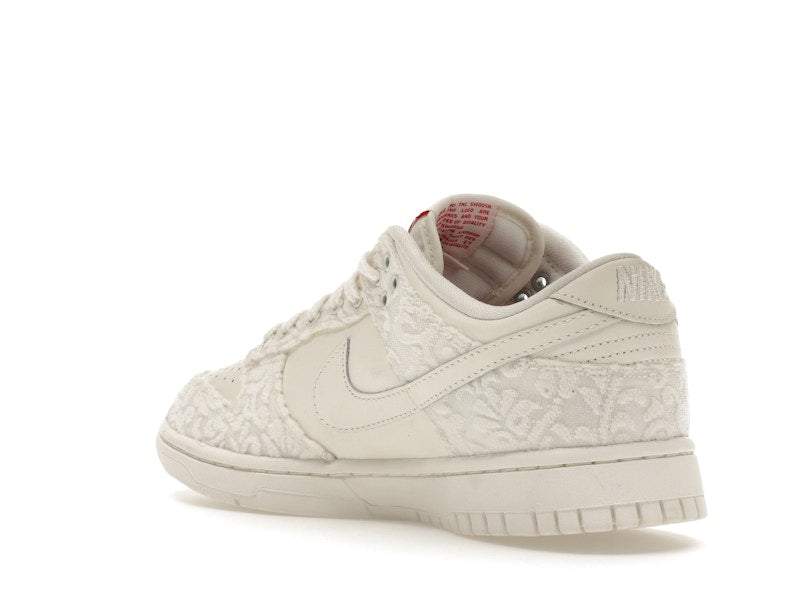 Nike Dunk Low Give Her Flowers Womens - Sail/University Red-Medium Soft Pink - FZ3775-133 - 24