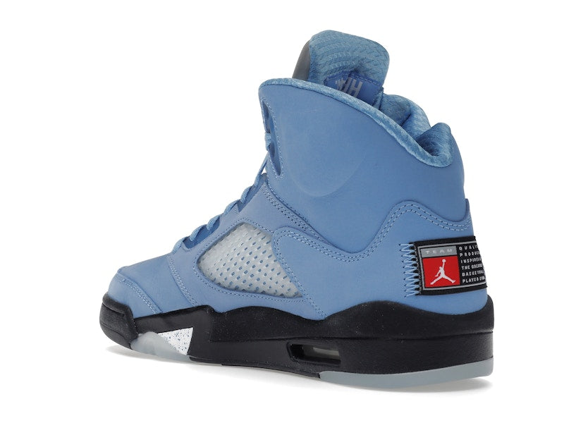 Air Jordan 5 Retro Unc University Blue, vista a 360 gradi 24 di 36