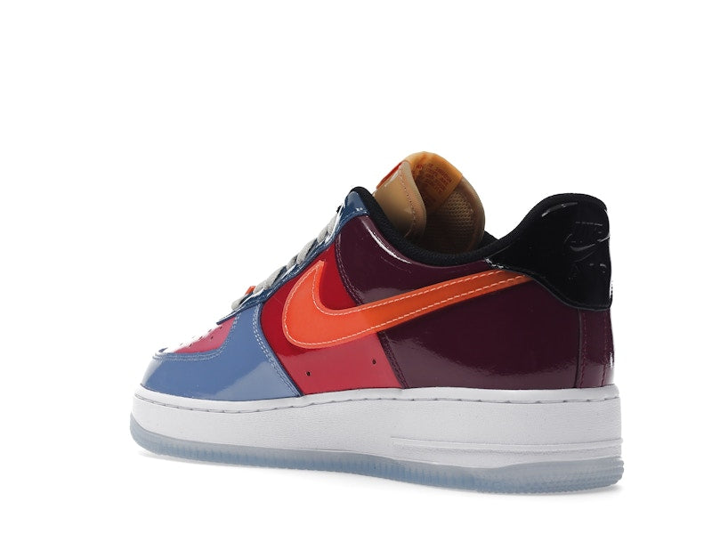 Nike Air Force 1 Low Undefeated Multi Patent - Polar/Total Orange-Multi-Color - DV5255-400 - 24