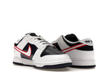 Nike Dunk Low Houston Comets Four Peat Womens - White/Obsidian/Wolf Grey/University Red - DZ2780-100 - 24