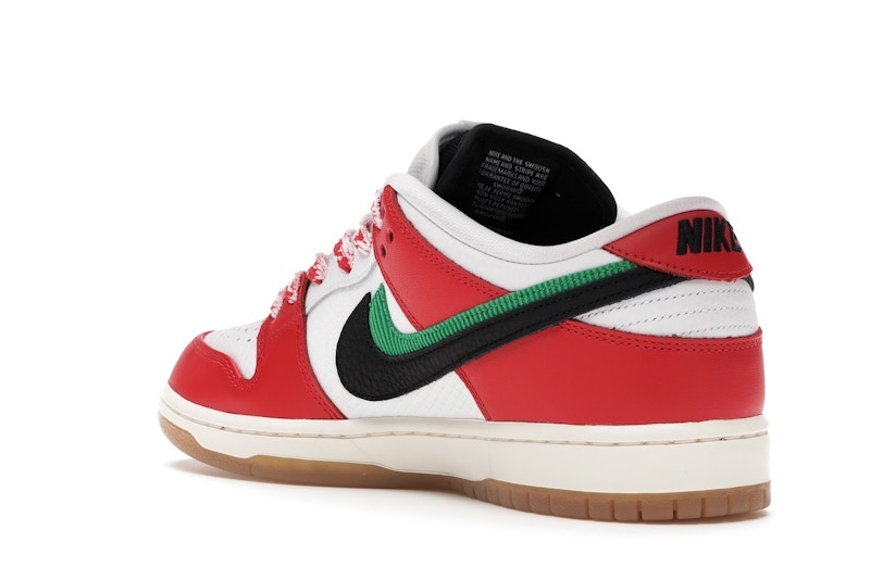 Nike SB Dunk Low Frame Skate Habibi - White/Black-Green-Red-Gum - CT2550-600 - 24