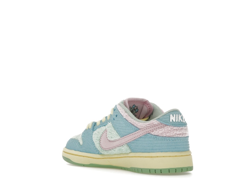 Nike Sb Dunk Low Verdy Visty (PS) - Blue Gaze/Light Arctic Pink/Bicycle Yellow - FZ7195-400 - 24