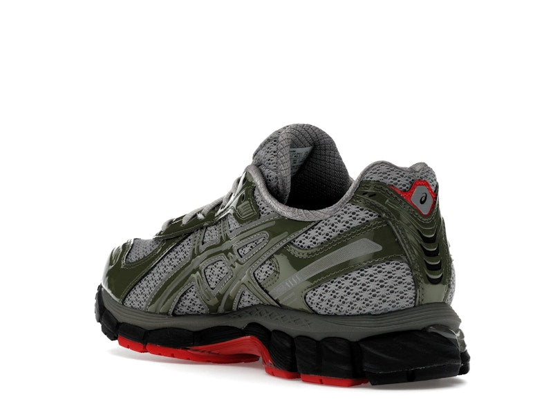 Asics Gel Kayano 121 Up There - Olive Green/Grey/Red - 1203A869-021 - 24