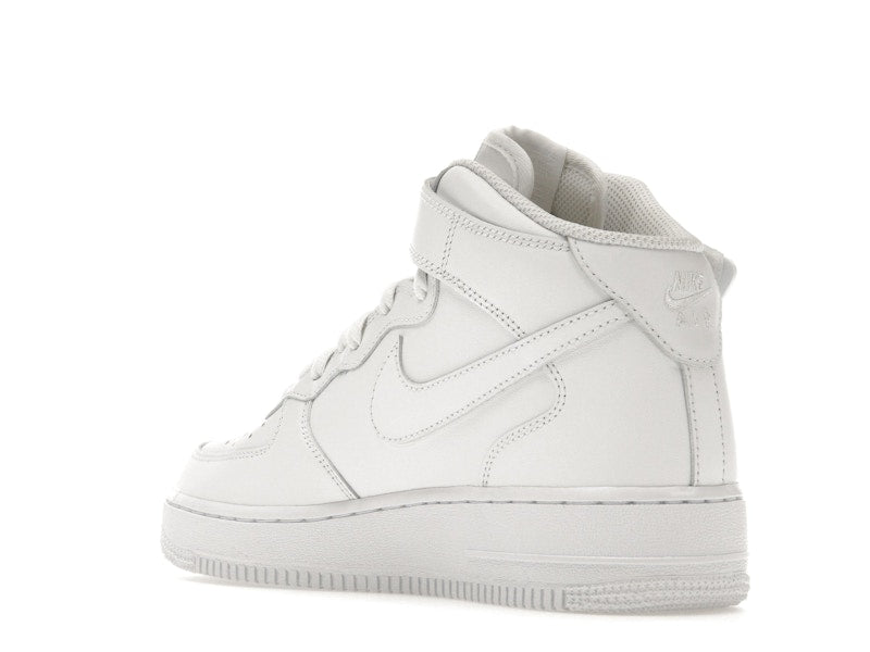 Nike Air Force 1 Mid Triple White (W) - White/White-White - DD9625-100/366731-100 - 24