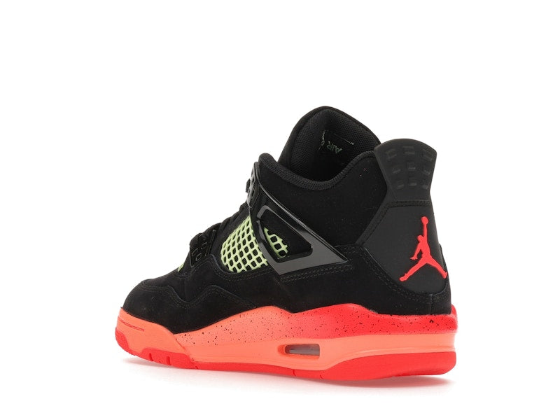 Air Jordan 4 Retro Black Infrared Barely Volt (GS) - Black/Infrared 23/Bright Mango/Barely Volt/White - II1271-001 - 24