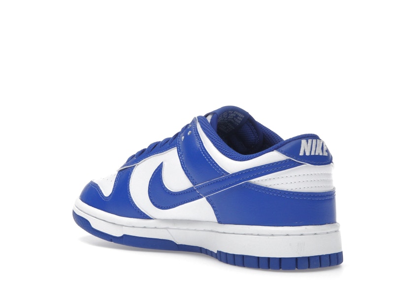Nike Dunk Low White Hyper Royal (2025), vista a 360 gradi 24 di 36