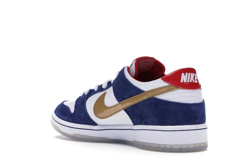 Nike Dunk Sb Low Ishod Wair Bmw - Deep Royal Blue/Metallic Silver-University Red-Metallic Silver - 839685-416 - 24