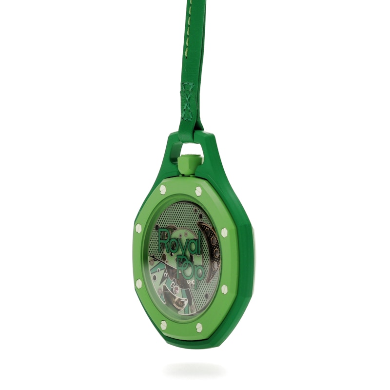 Swatch x Audemars Piguet AP Bioceramic Royal Pop Green Eight SSX03G100N, vista a 360 gradi 24 di 36