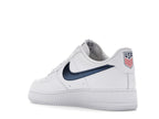 Nike Air Force 1 Low 07 Lv8 Team Usa World Cup - White/Midnight Navy/University Red/Metallic Gold - IQ0407-100 - 24