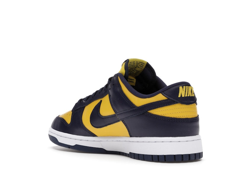 Nike Dunk Low Michigan - Varsity Maize/Midnight Navy-White - DD1391-700 - 24