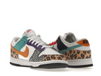Nike Dunk Low Safari Mix (W) - White/Washed Teal/Electro Purple - DN3866-100 - 24