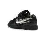 Nike Dunk Low Off White Lot 50 - Black/Metallic Silver-Black - DM1602-001 - 24