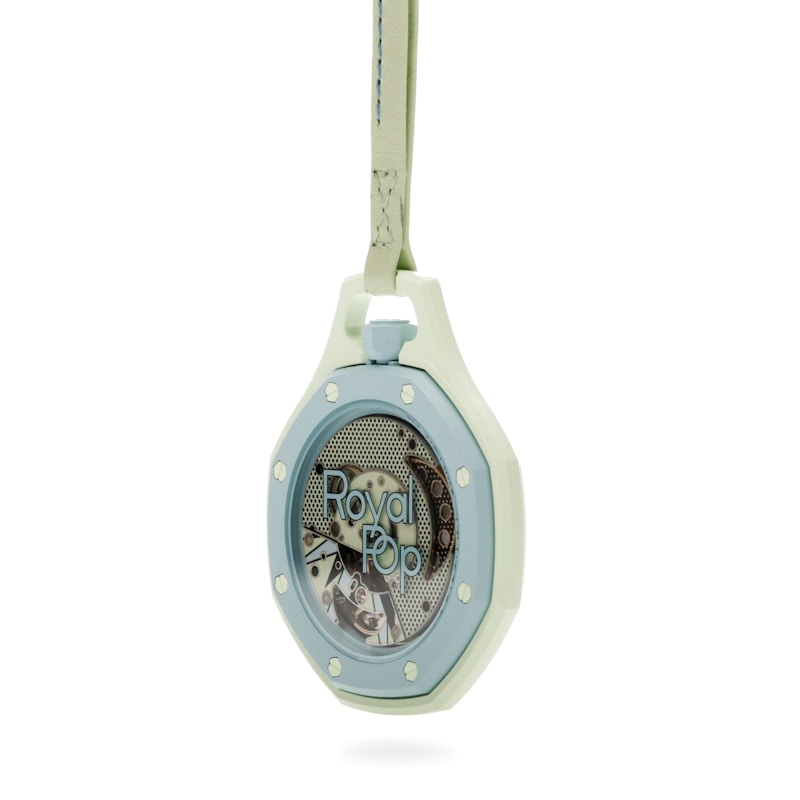 Swatch x Audemars Piguet AP Bioceramic Royal Pop Blaue Acht SSX03L101N, vista a 360 gradi 24 di 36