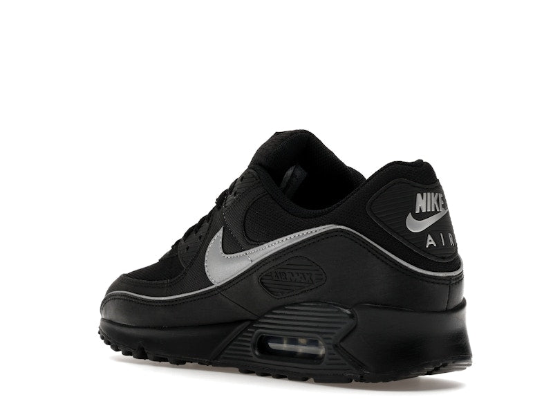 Nike Air Max 90 Premium Black Reflective - Black/Black/Anthracite/Multi-Color - HV4517-002 - 24