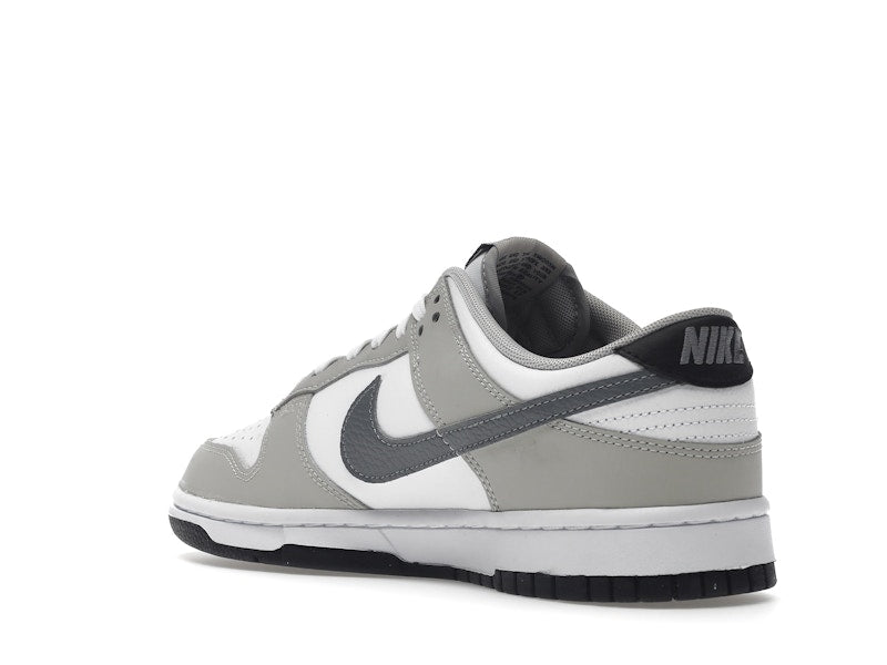 Nike Dunk Low Stencil Swoosh - White/Light Stone/Black - FD0661-100 - 24