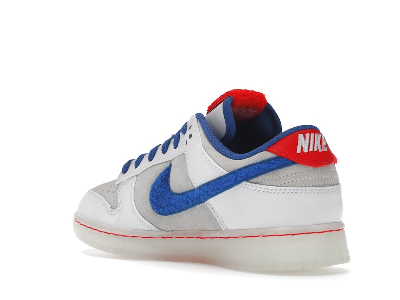 Nike Dunk Low Retro Prm Year Of The Rabbit White Crimson Varsity Royal - White/Crimson-Varsity Royal - FD4203-161 - 24