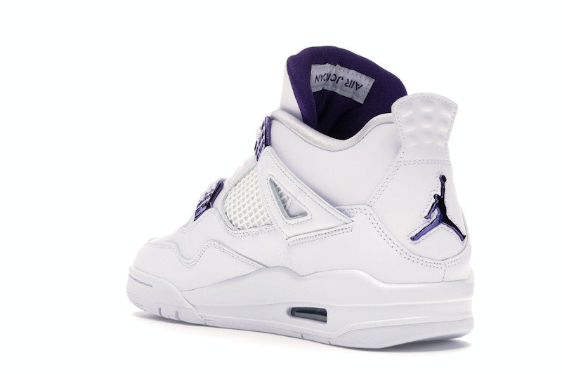 Air Jordan 4 Retro White Court Purple