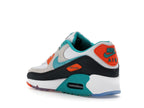 Nike Air Max 90 Miami Dolphins - White/Turbo Green/Pitch Blue - II7590-100 - 24