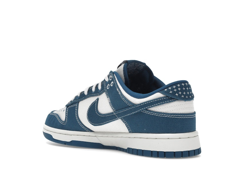 Nike Dunk Low Industrial Blue Sashiko - Summit White/Industrial Blue - DV0834-101 - 24