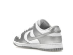 Nike Dunk Low Metallic Silver Womens - White/Metallic Silver/Blue Joy - FV1311-100 - 24