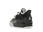 Air Jordan 4 Retro Fear 2024 (TD) - Black/White/Anthracite/Black/Pure Platinum - FV4538-002 - 24