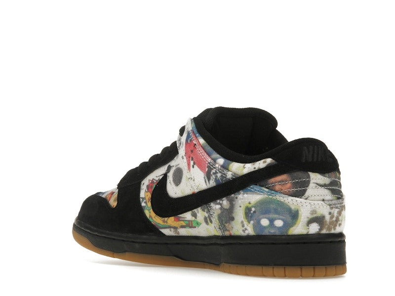 Nike SB Dunk Low Supreme Rammellzee, vista a 360 gradi 24 di 36