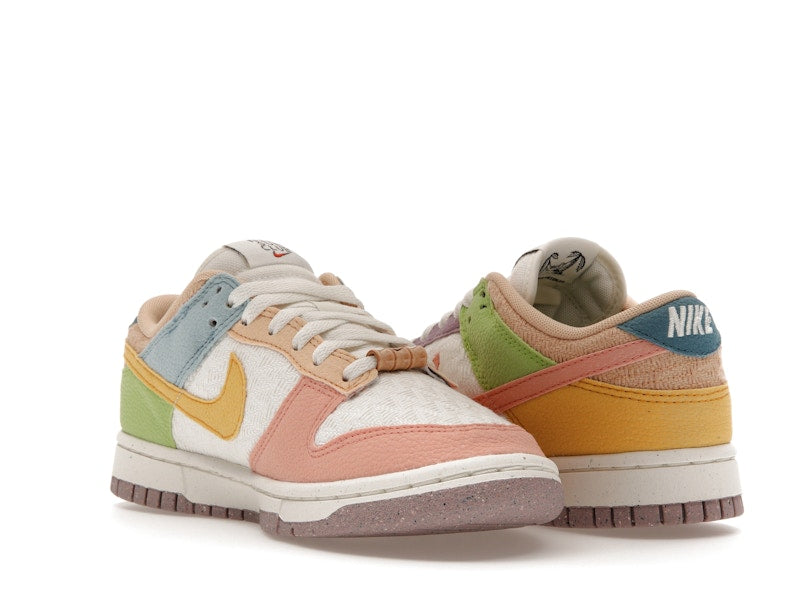 Nike Dunk Low Retro Sun Club Multi (W) - Sail/Sanded Gold-Light Madder Root - DQ0265-100 - 24