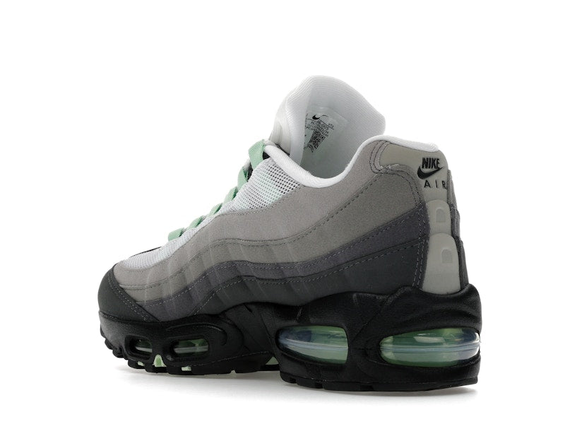 Nike Air Max 95 Og Big Bubble Fresh Mint Womens - Black/Fresh Mint/White/Medium Grey/Anthracite/Light Graphite - HJ5996-005 - 24